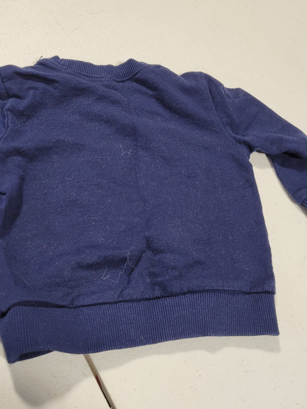 Carter's Navy Crewneck with Green Dinosaur Graphic - Picture 3 of 3